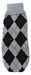 Pets Winter Acrylic Black Argyle Grey Knit Print 1