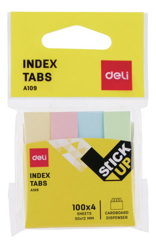 Deli Sticky Notes X 4 Pastel 0