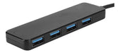 Concentrador Adaptador Hub 4 En 1 Usb 3.0 Para Mac Pc Ps4 0