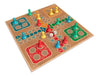 Spin Master Classic Black & Gold Ludo Board Game 1