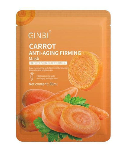 GINBI Carrot Hydrating Radiant Skin Mask 0