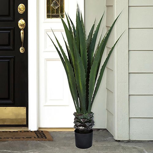 Pure Garden Giant Agave Floor Plant 52 Inches 2