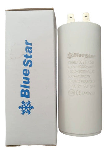 BlueStar Capacitor De Arranque 30 Mf 450v 0