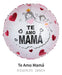 CYMYLAR Mother's Day Balloons, 5 Units Pink with Messages 2