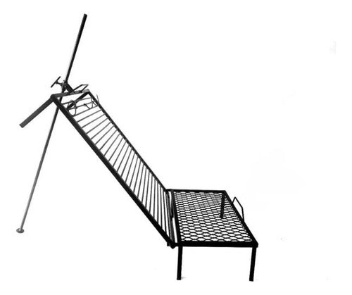 Parrilla Articulada Y Regulable En Hierro - Rodelarte 0