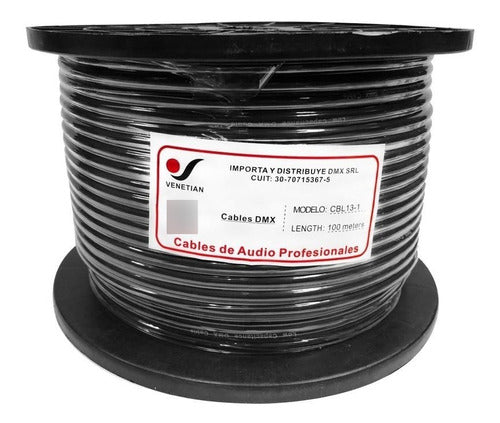 Venetian Cbl13-1 Cable Dmx 120 Ohms Luces X Metro 1