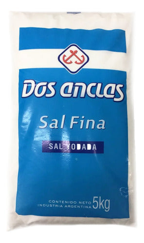 Dos Anclas Sal Fina 25 Kg 0