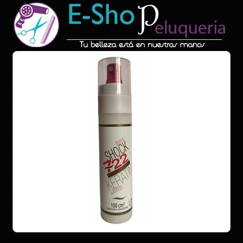 Shock Keratina 722 X 100 Cc - Efecto Antifrizz/extra Brillo 1