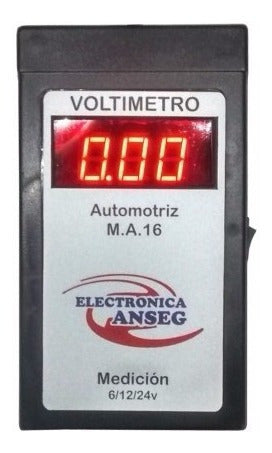 Digital Automotive Voltmeter 0 to 30V M.A.16 ANSEG 0