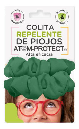 Colita Repelente Piojos Atomprotect X2 Verde 0