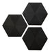 Green Deco Hexagonal Ceramic Wall Tile 20x23cm 3