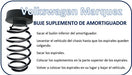 Kit 2 Bujes Suplemento Espiral Amortiguador Spin Aircoss 3