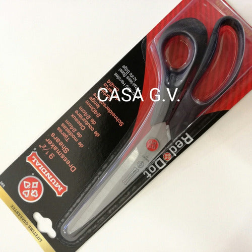 Mundial Sewing Scissors Red Point 690 9 1/2 SR 1