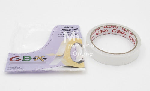 CBX Double-Sided Adhesive Tape 18mm x 10m 1