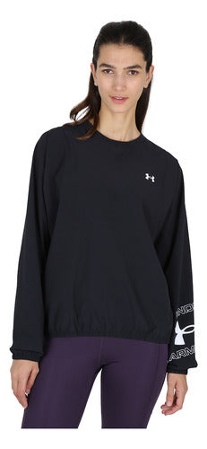 Under Armour Graphic Women's Training Hoodie in Black 0