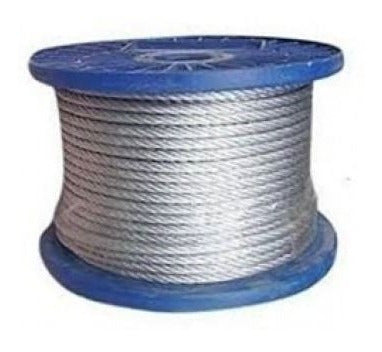 YNTER Galvanized Steel Cable 4mm 5/32pLG X100mt 0