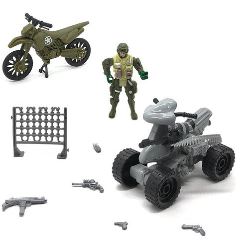 New Army Soldier Toy Set Military Kit for Kids 5