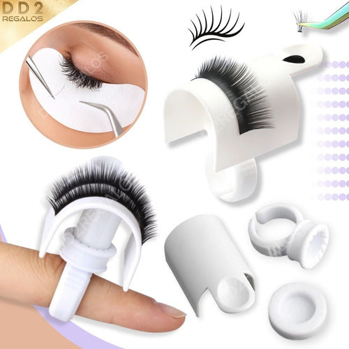 Eyelash Extension Holder/Glue Holder Ring 1