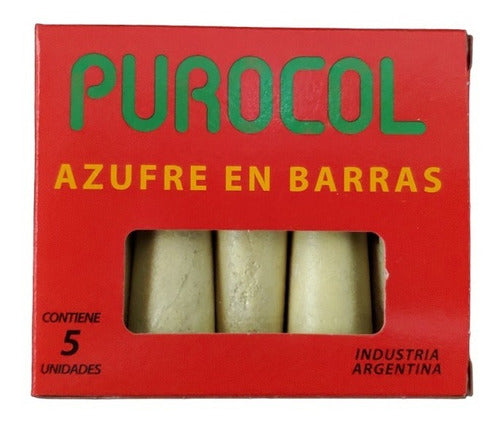 Azufre En Barra X 50 Un (10 Pack X 5 Un) 0