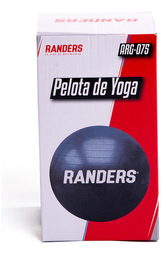 Pelota Esferodina 75cm Yoga Pilates Randers 3