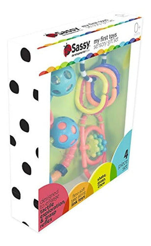 Sassy My First Toys Set De Regalo De Juguetes Sensoriales Pa 0