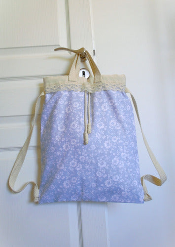Handbag Backpack Made of Fabric - Convertible to Handbag Purse 0