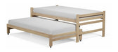 Fabripino Nido Bed Twin and Half Without Varnish 100x190 with Pull-out Bed 8