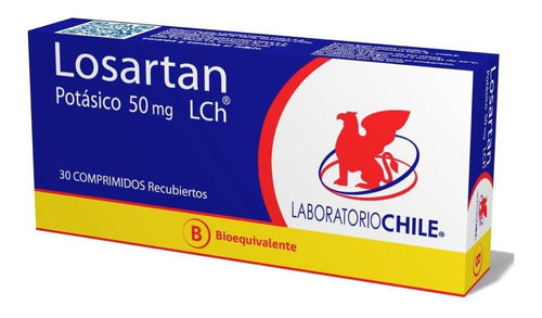 Losartan Potasico Chile 50mg 30 Comp 0