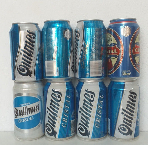 Quilmes Lote De 8 Latas Diferentes 354cm Vacias Envíos (197) 3