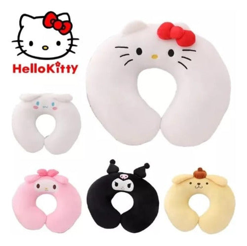 Kids' Kawaii Travel Neck Pillow with Cervical Support 1