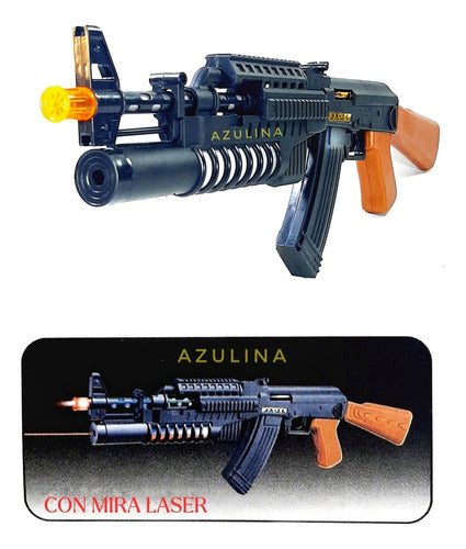 Toy Machine Gun with Lights and Sound, Laser Sight, and Vibration 3