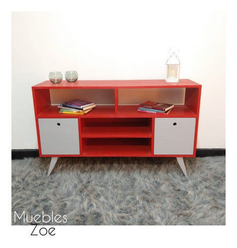 Muebles Zoe Retro Nordic TV Rack 1