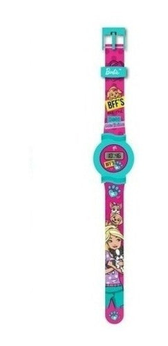 Intek Reloj Digital Infantil Barbie Glam Con 5 Funciones Original 3