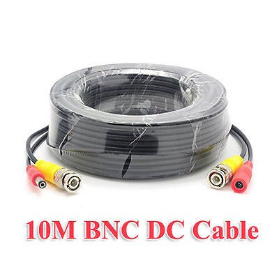 10m 33 Feet BNC Video Power Siamese Cable CCTV Camera Cable 1