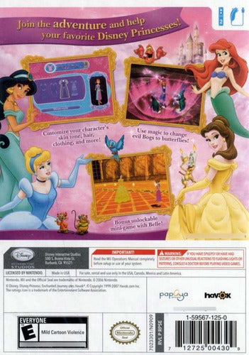 Nintendo Wii Disney Princesses Game - Physical 1