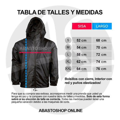 AbastoShop Online Unisex Waterproof Windbreaker Jacket with Foldable Pockets 3