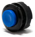 ELUMILED 10 Normal Open Push Buttons 16mm Diameter 14mm Hole 1A 250V Blue 0