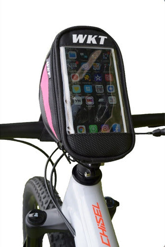 WKT Bicycle Handlebar Touchscreen Phone and Accessory Holder 2