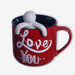 Caneca Infusor Para Chá Love Yoy Mickey Minnie Mouse Disney 1