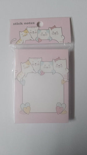 Ysd8816 Kawaii Cat Sticky Notes 1