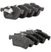 Lpr Brake Pad Kit Ford Focus II Front Rear 1