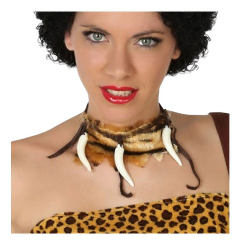 Juanalalo Collar Choker Cavernicola Halloween Costume Accessory 0