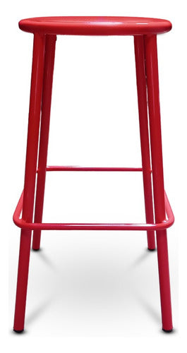 Careva Steel Tolix High Stool 3