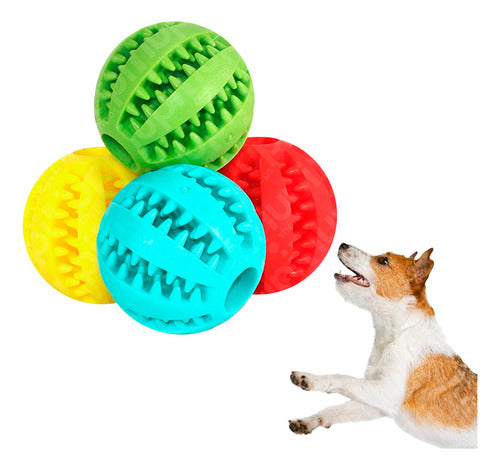 Pawfy TPR Rubber Dog Tooth Cleaning Ball 5 cm 5