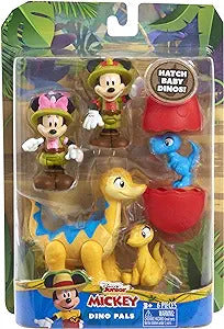 Disney Dino Safari Friends Mickey Dinosaur Figures Set 1