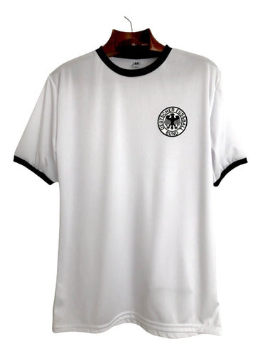 Germany 1974 World Cup Beckenbauer - Muller Retro T-Shirt 1