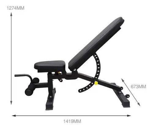 EVO Adjustable Gym Bench Gym Crossfit 1