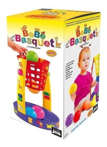 Juego Basquet Para Bebes Plastico Jng - Sharif Express 0