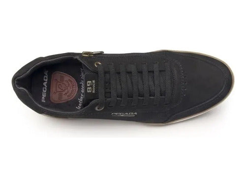 Pegada Black Nubuck Leather Shoes Special Sizes Mishop 3