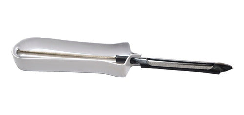 Chef Potato Peeler with Metal Handle 16 cm 1